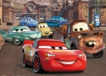 Двулицев пъзел Lisciani - Cars 3, 108 части