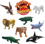 Разтегливи животни Craze - Големи хищници, Фигурка изненада, асортимент