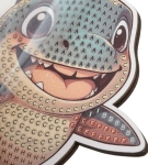 Комплект за диамантена бродерия Craft Buddy - Crystal Art Buddies, Акула