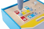 Дървен игрален комплект Hape - Работна маса за малки инженери