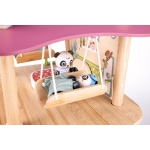 Дървен комплект Hape - Бамбуковата къща на пандите