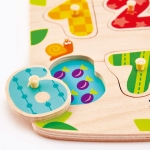 Дървен пъзел Hape - Цифри, 11 части