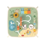 Детска дървена масичка с активности Tiny Love - Farmers Funday, 12 m+