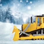 Детска играчка Battat - Driven, Булдозер