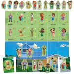 Детски флаш карти Headu - Cocomelon