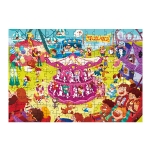 Детски прогресивен пъзел Toi World - Увеселителен парк, ниво 7