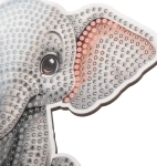 Комплект за диамантена бродерия Craft Buddy - Crystal Art Buddies, Слонче