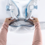 Ергономично кенгуру 4 в 1 Infantino - StayCool, Бяло