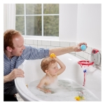 Играчка за баня Hape - Воден баскетбол, Слонче