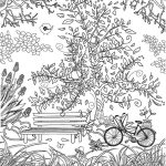 Книжка за оцветяване Eurekakids - Мандали и сезони