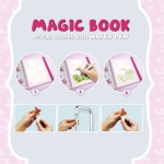 Книжка за рисуване с вода Lisciani - Hello Kitty