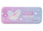 Комплект детски гримове Martinelia - Малък еднорог, Метална кутия, 33 части