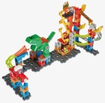 Игрален комплект Vtech - Marble Rush, Комплект писта с мраморни топчета, Динозавър