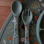 Комплект прибори за хранене Sassi - Мечка