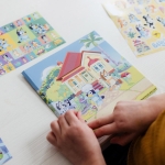 Комплект стикери Totum - Bluey, 4 части