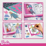 Комплект за рисуване 2 в 1 Lisciani - Barbie, С раница