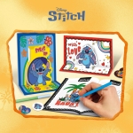 Комплект за рисуване 2 в 1 Lisciani - Stitch, С раница