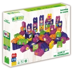 Конструктор BioBuddi - Образователни кубчета, 60 броя