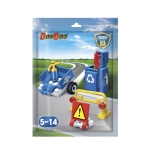 Мини конструктор BanBao - Полиция, 30 части