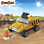 Мини конструктор BanBao - Строителен камион, 39 части