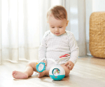 Музикална играчка за количка и игра по корем Tiny Love - Tummy Time, Meadow Days