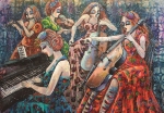 Пъзел Anatolian - Цветни ноти, 2 х 500 части