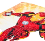 Поздравителна картичка с диамантен живопис Craft Buddy - Железният човек