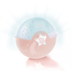 Прожектор с успокояваща светлина 3 в 1 - Infantino, Екрю