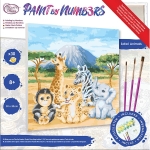 Рисуване по номера Craft Buddy - Сафари