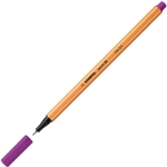 Тънкописец Stabilo - Point 88, 0.4 mm, Тъмносив