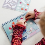 Творчески комплект 2 в 1 Totum - Frozen, Книжка за оцветяване и стикери