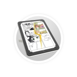 Творчески комплект 3 в 1 Buki France - Таблет с пособия за рисуване