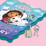 Творчески комплект Lisciani - Gabby`s Dollhouse, Моят таен дневник