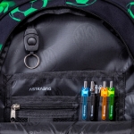 Ученическа раница Astra - Футболна топка, Неон, С 3 отделения