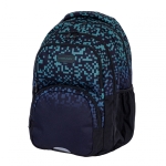 Ученическа раница Head - Зелени блокчета, 3 ципа