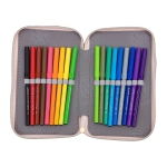 Ученически несесер с пособия  Astra - Пухкаво зайче, 3 ципа