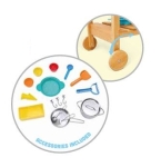 Детски игрален комплект Hape - Външна кухня, с аксесоари