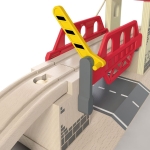 Игрален комплект Hape - Повдигащ се мост