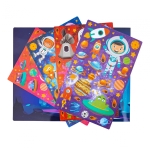 Творчески комплект Astra - Магическа подложка със стикери, асортимент