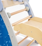 Дървен детски кът за игра 4 в 1 Hape - За катерене и пързаляне