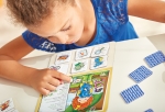 Детска образователна игра Orchard Toys - Лото Супергерои