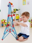 Конструктор от бамбукови пръчки Hape - Flexistix, Айфелова кула