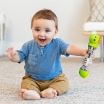 Бебешка дрънкалка Infantino - Гъсеницата Кати