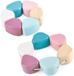 Бебешка играчка Hape - Зайче, за нанизване