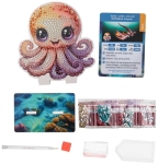 Комплект за диамантена бродерия Craft Buddy - Crystal Art Buddies, Октопод