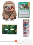 Комплект за диамантена бродерия Craft Buddy - Crystal Art Buddies, Ленивец