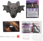 Комплект за диамантена бродерия Craft Buddy - Crystal Art Buddies, Прилеп