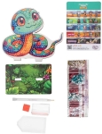 Комплект за диамантена бродерия Craft Buddy - Crystal Art Buddies, Змия