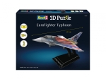 3D Пъзел Revell - Изтребител Eurofighter Typhoon, 75 части