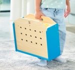 Дървен игрален комплект Hape - Работна маса за малки инженери